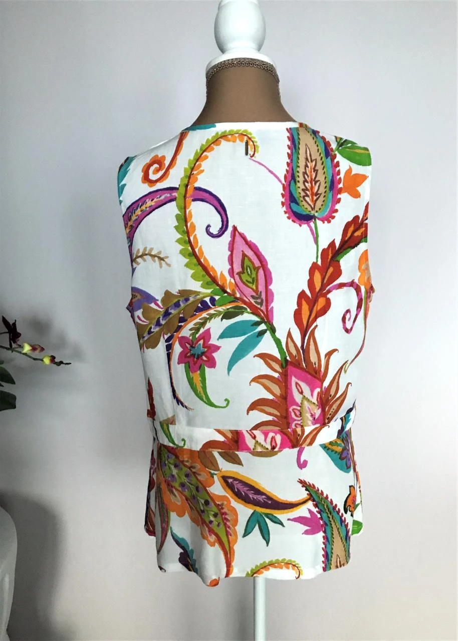 Terre Bleue M42 beautiful summer blouse with lapel model. – photo 3